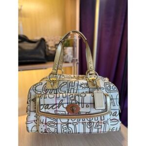 Coach Y2K Graffiti Tattersall Satchel 2009